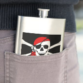 Pirate Skull en cross botten Flacon (Voorbeeld)