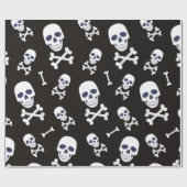 Pirate Skull en Cross botten thema Cadeaupapier (Vlak)
