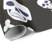 Pirate Skull en Cross botten thema Cadeaupapier (Rol Hoek)