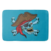 Pirate Skull en Crossbones Badmat (Voorkant)