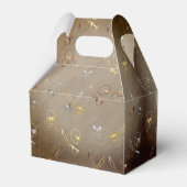 Pirate Skull en Crossbones Boy Birthday Party Bedankdoosjes (Achterkant)