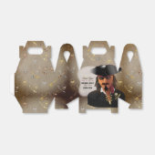 Pirate Skull en Crossbones Boy Birthday Party Bedankdoosjes (Uitgevouwen)