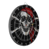Pirate Skull en Crossbones Dartbord (Voorkant Links)