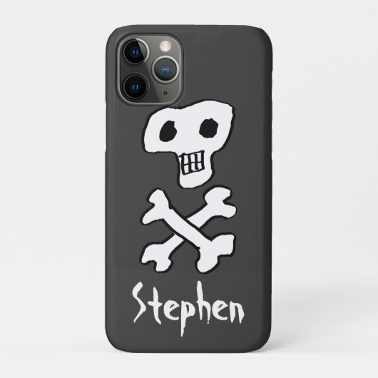 Pirate Skull en Crossbones Design Case-Mate iPhone Case (Achterkant)