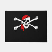 Pirate Skull en Crossbones Doormat Deurmat (Voorkant)
