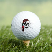 Pirate Skull en Crossbones Golfballen (Insitu Shirt)
