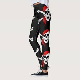 Pirate Skull en Crossbones Leggings