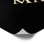 Pirate Skull en Crossbones Man Cave Poster (Hoek)