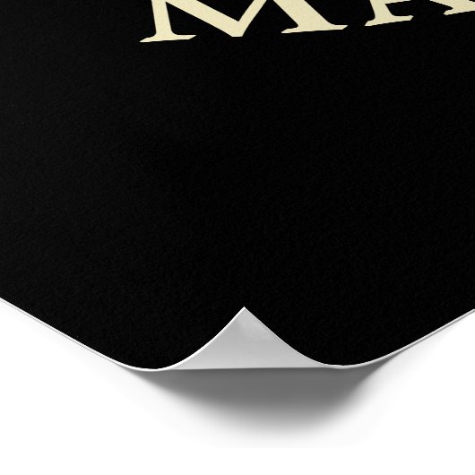 Pirate Skull en Crossbones Man Cave Poster (Hoek)