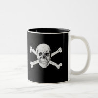 Pirate Skull en Crossbones Mok