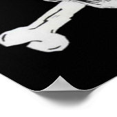 Pirate Skull en Crossbones Poster (Hoek)