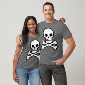 Pirate Skull en Crossbones T-Shirt (Unisex)