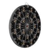 Pirate Skull en Pet Dartbord (Voorkant Links)