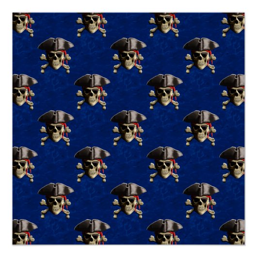 Pirate Skull en Pet Perfect Poster (Voorkant)