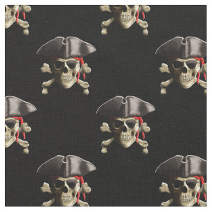 Pirate Skull en Pet Stof