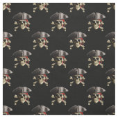 Pirate Skull en Pet Stof (Swatch)