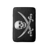 Pirate Skull en Sword Crossbones Badmat (Voorkant Verticaal)