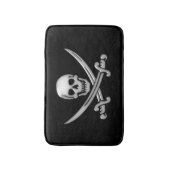 Pirate Skull en Sword Crossbones Badmat (Voorkant Verticaal)