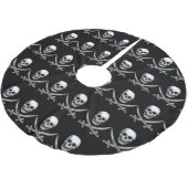 Pirate Skull en Sword Crossbones (TLAPD) Kerstboom Rok (Gekanteld)