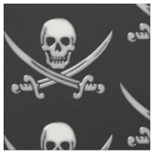 Pirate Skull en Sword Crossbones (TLAPD) Stof (Close Up)