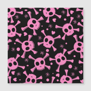 Pirate Skull: Girlish harten patroon