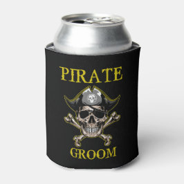 PIRATE SKULL GROEP GOLD BLIKJESKOELER