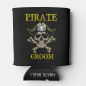 PIRATE SKULL GROEP GOLD BLIKJESKOELER (Achterkant)