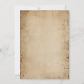  Pirate Skull Halloween Kostuumfeest Kaart (Achterkant)