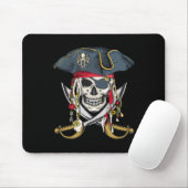 Pirate Skull Halloween Little Boys Girls Kinder Te Muismat (Met muis)