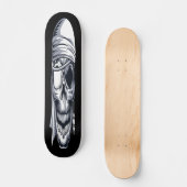 Pirate Skull Head Persoonlijk Skateboard (Voorkant)