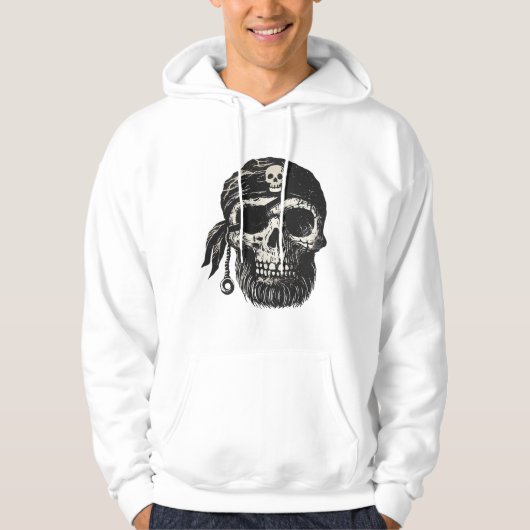 Pirate Skull Hoodie (Voorkant)