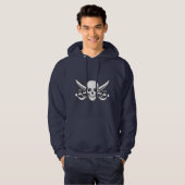 Pirate Skull Hoodie (Voorkant volledig)