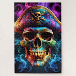 Pirate Skull Jigsaw Puzzle Legpuzzel