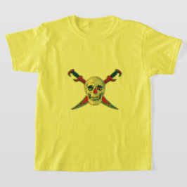 Pirate (Skull) - Kinderen Basic T-Shirt