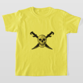 Pirate (Skull) - Kinderen Basic T-Shirt