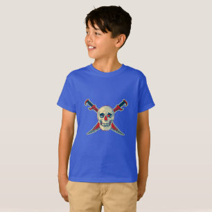 Pirate (Skull) - Kinderen Basic T-Shirt