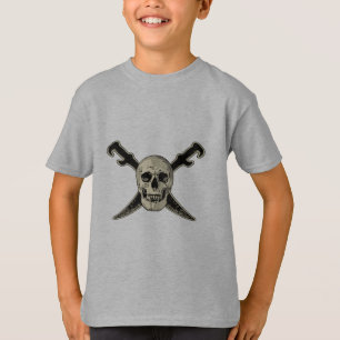 Pirate (Skull) - Kinderen Basic T-Shirt