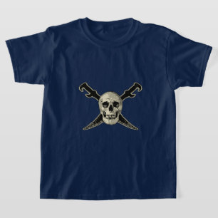 Pirate (Skull) - Kinderen Basic T-Shirt