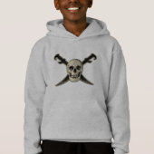 Pirate (Skull) - Kinderen Pullover Hoodie (Voorkant)