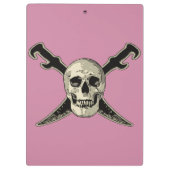 Pirate (Skull) - Klembord (Achterkant)