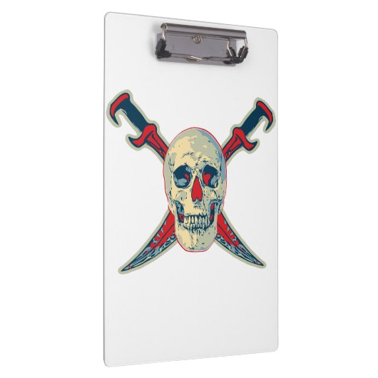 Pirate (Skull) - Klembord (Rechts)