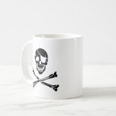 Pirate Skull Koffiemok (Voorkant links)