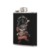 Pirate Skull-kolf Heupfles (Links)