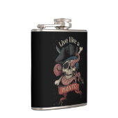 Pirate Skull-kolf Heupfles (Rechts)