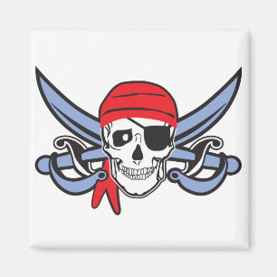 Pirate Skull Magneet