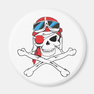 Pirate Skull Magneet