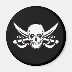 Pirate Skull Magneet
