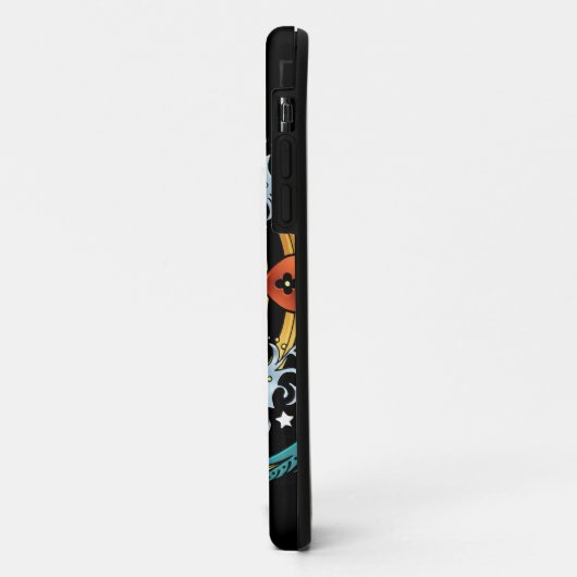 Pirate Skull met Bandana, Cool Skeleton Art Case-Mate iPhone Case (Achterkant/links)