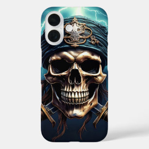 Pirate Skull met Zwaarden iPhone / iPad hoesje