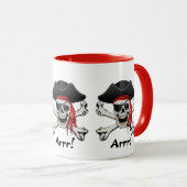 Pirate Skull Mok (Voorkant rechts)